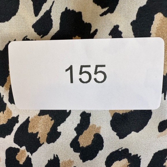 Zara leopard print blouse size large preowned - Picture 6 of 6